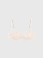 Bralette Calvin Klein Unlined Mujer Beige