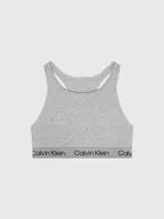 Bralette Calvin Klein Unlined Mujer Gris