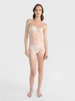 Bralette Calvin Klein Unlined Mujer Beige