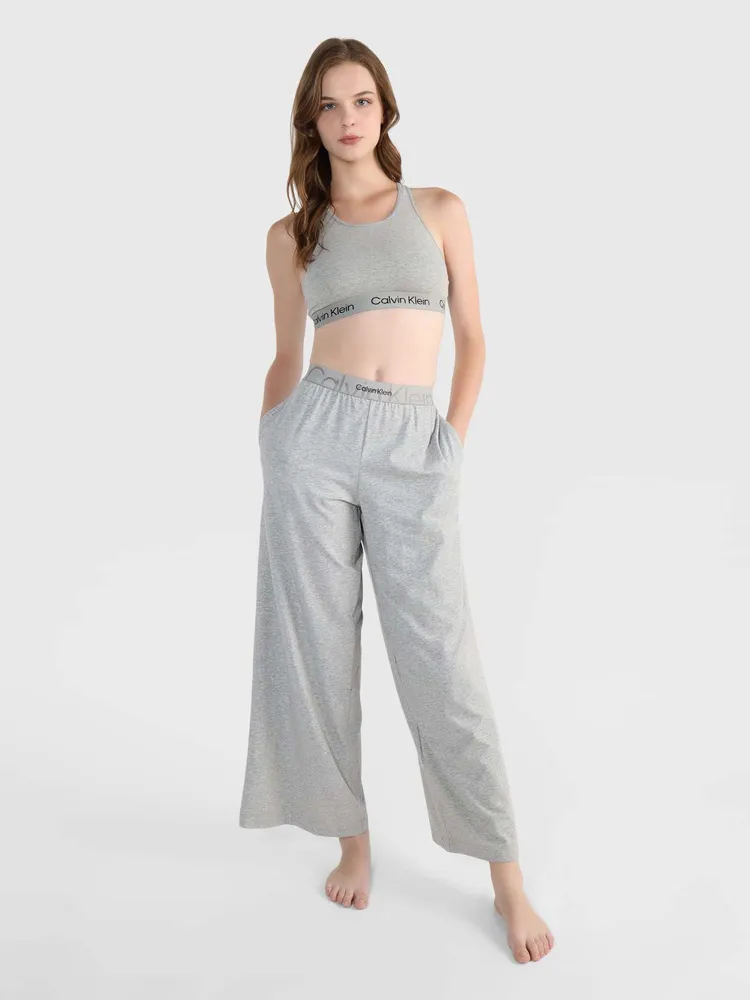 Bralette Calvin Klein Unlined Mujer Gris