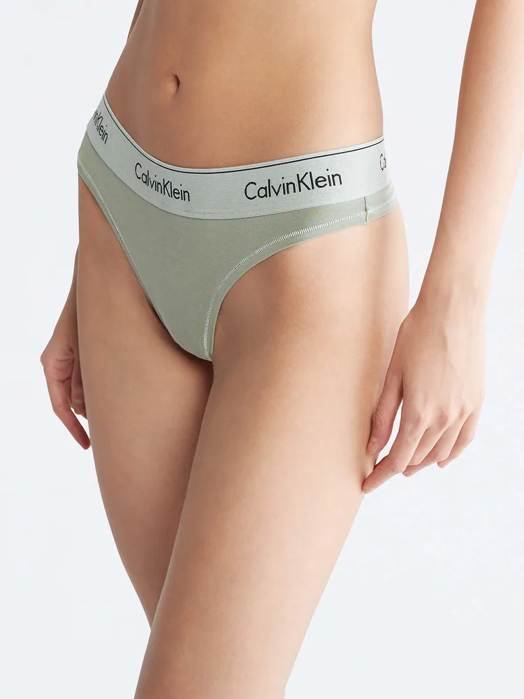 Calvin Klein Tanga de carrusel de ropa interior para mujer , pack 5