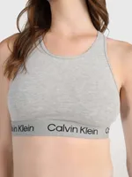 Bralette Calvin Klein Unlined Mujer Gris