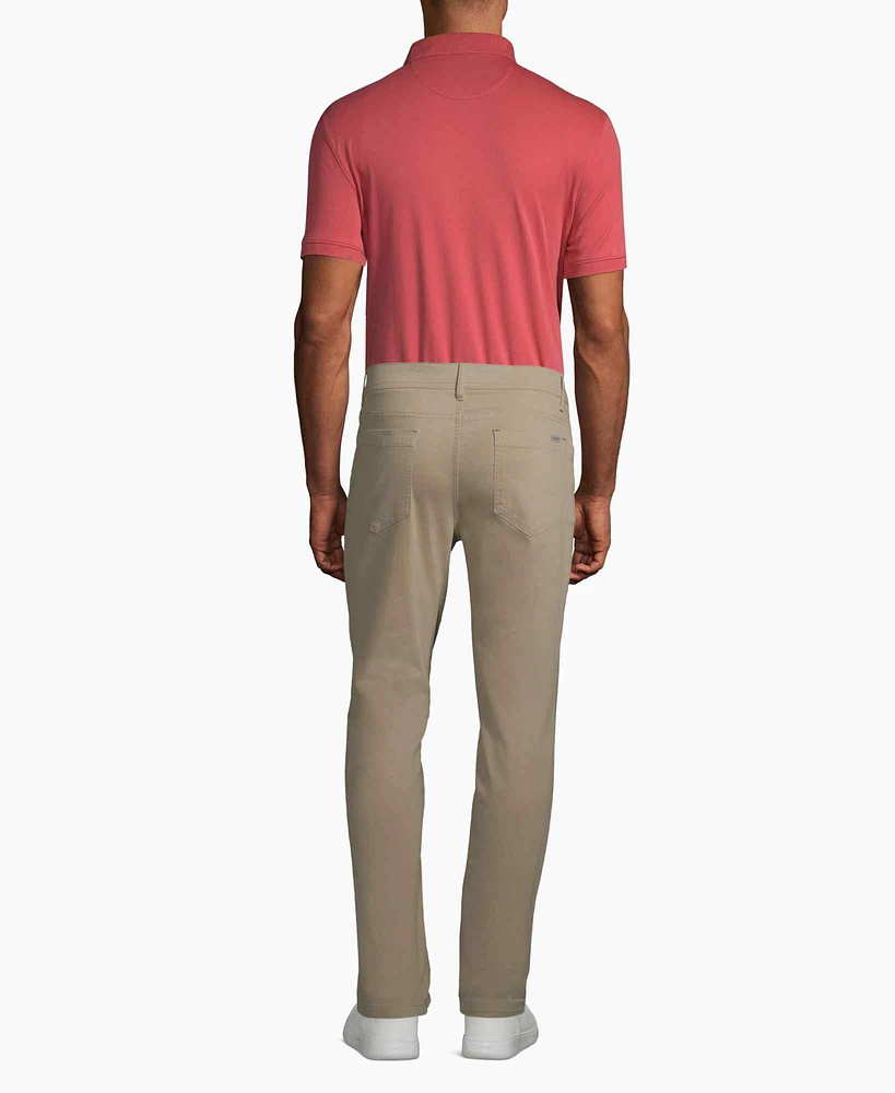 Pantalón Calvin Klein de Algodón Hombre Beige