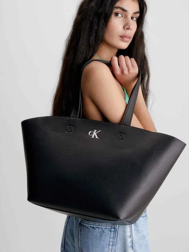 Bolso Tote Mujer Negro Calvin Klein - calvincolombia