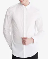 Camisa Calvin Klein de Algodón Hombre Blanco