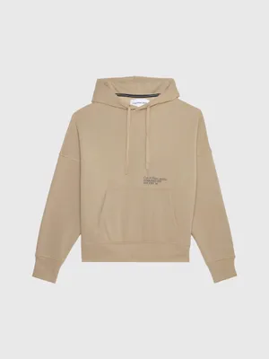 Sudadera Calvin Klein Estampado Hombre Beige