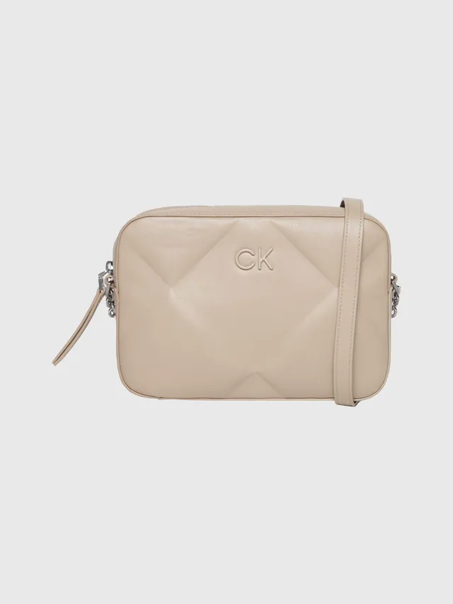 Bolso bandolera S nylon acolchado marfil  Bolsos de hombro BIMBA Y LOLA  Mujer - Adasiempire