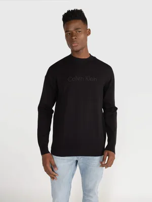 Suéter Calvin Klein Hombre Negro