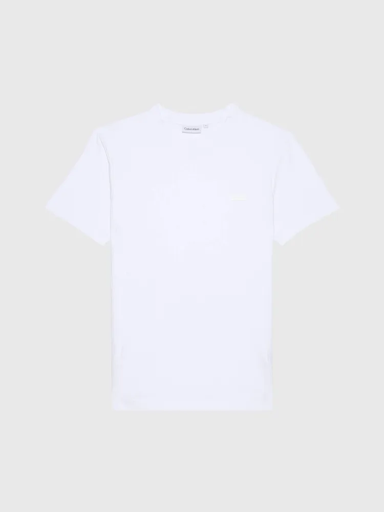 Playera Calvin Klein Hombre Blanco