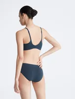 Brasier Calvin Klein Push Up Mujer Azul