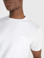 Playera Calvin Klein Hombre Blanco