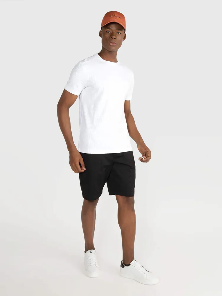 Playera Calvin Klein Hombre Blanco