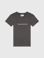 Playera Calvin Klein Hombre Gris