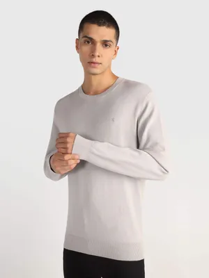 Suéter Calvin Klein Hombre Gris