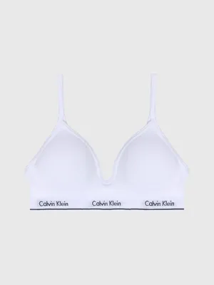 Bra Calvin Klein Seamless Wireless Niña Blanco