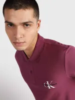 Polo Calvin Klein Hombre Morado