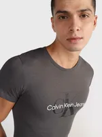 Playera Calvin Klein Hombre Gris