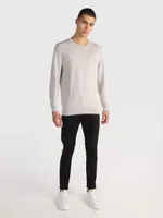 Suéter Calvin Klein Hombre Gris