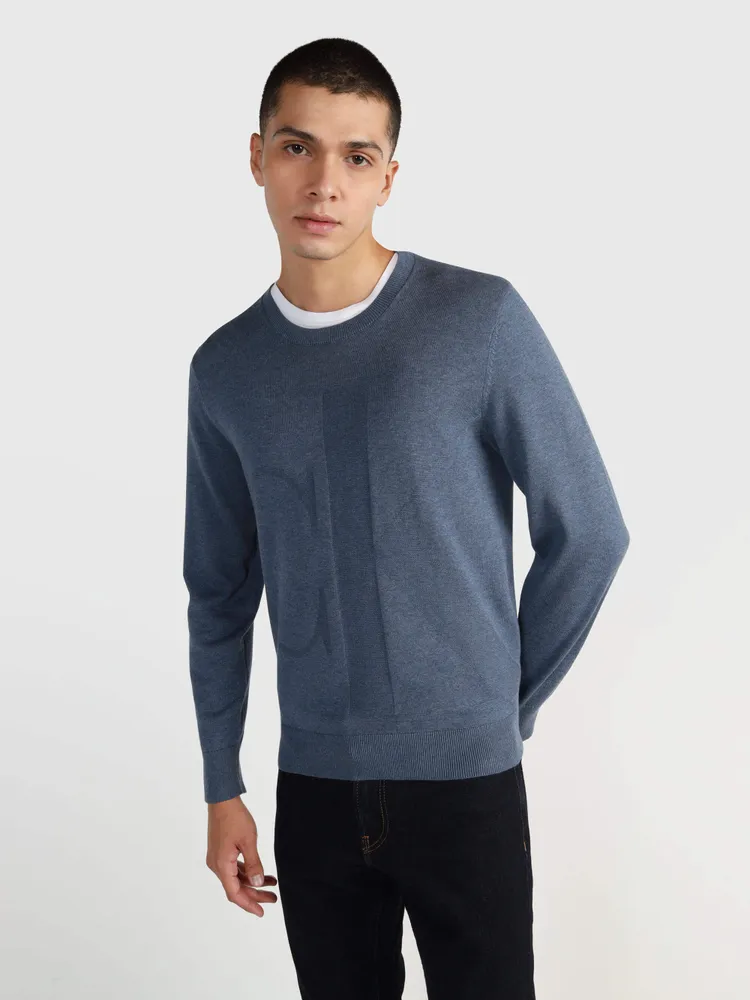 Suéter Calvin Klein Hombre Azul