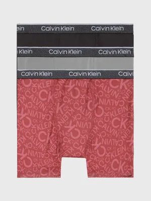 Brief Calvin Klein Performance Paquete de 3 Niño Multicolor