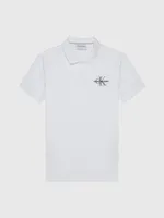 Polo Calvin Klein Hombre Blanco