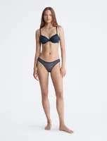 Brasier Calvin Klein Lightly Lined Mujer Azul