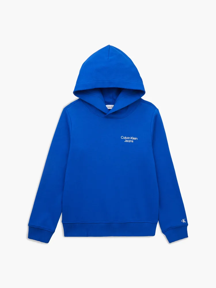 Sudadera Calvin Klein Logo Niño Azul