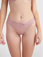 Tanga Calvin Klein Mujer Rosa