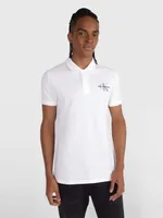 Polo Calvin Klein Hombre Blanco