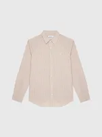 Camisa Calvin Klein Hombre Beige