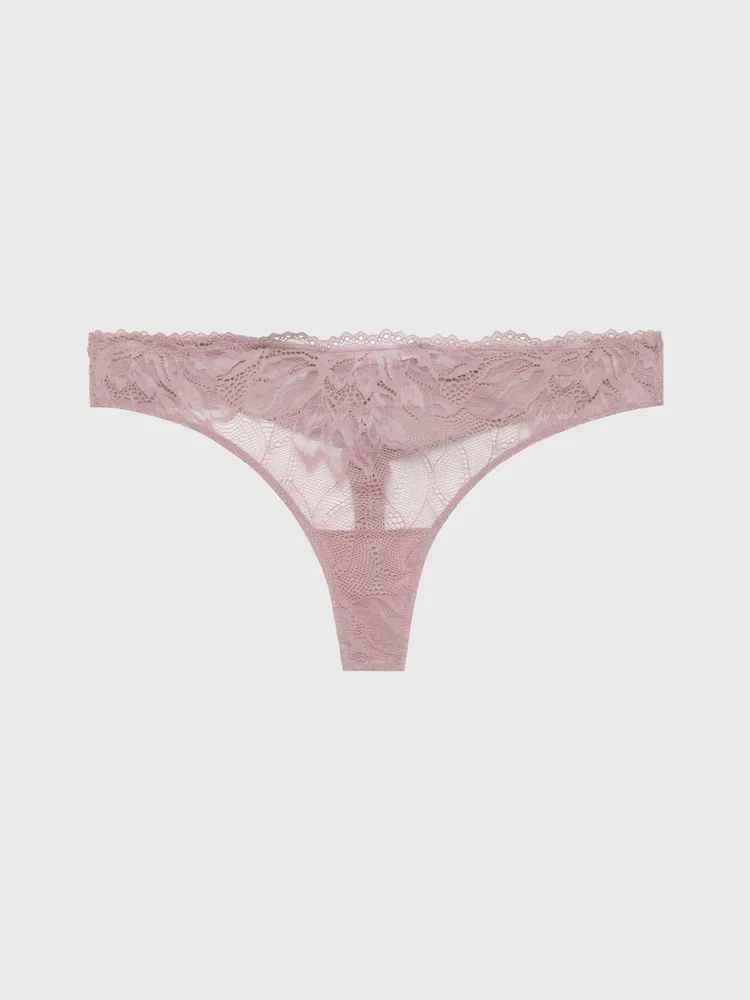 Tanga Calvin Klein Mujer Rosa