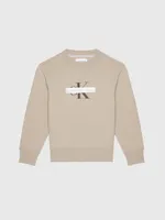 Sudadera Calvin Klein Hombre Beige