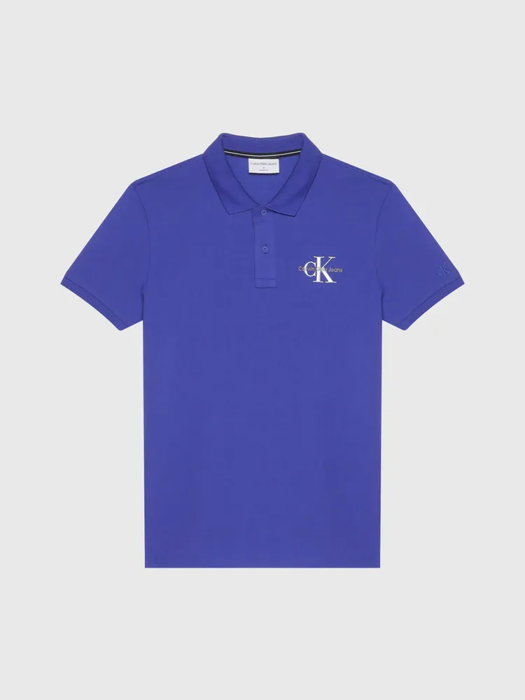 Polo Calvin Klein Hombre Azul