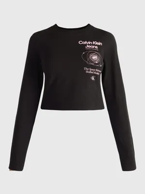 Top Calvin Klein Mujer Negro