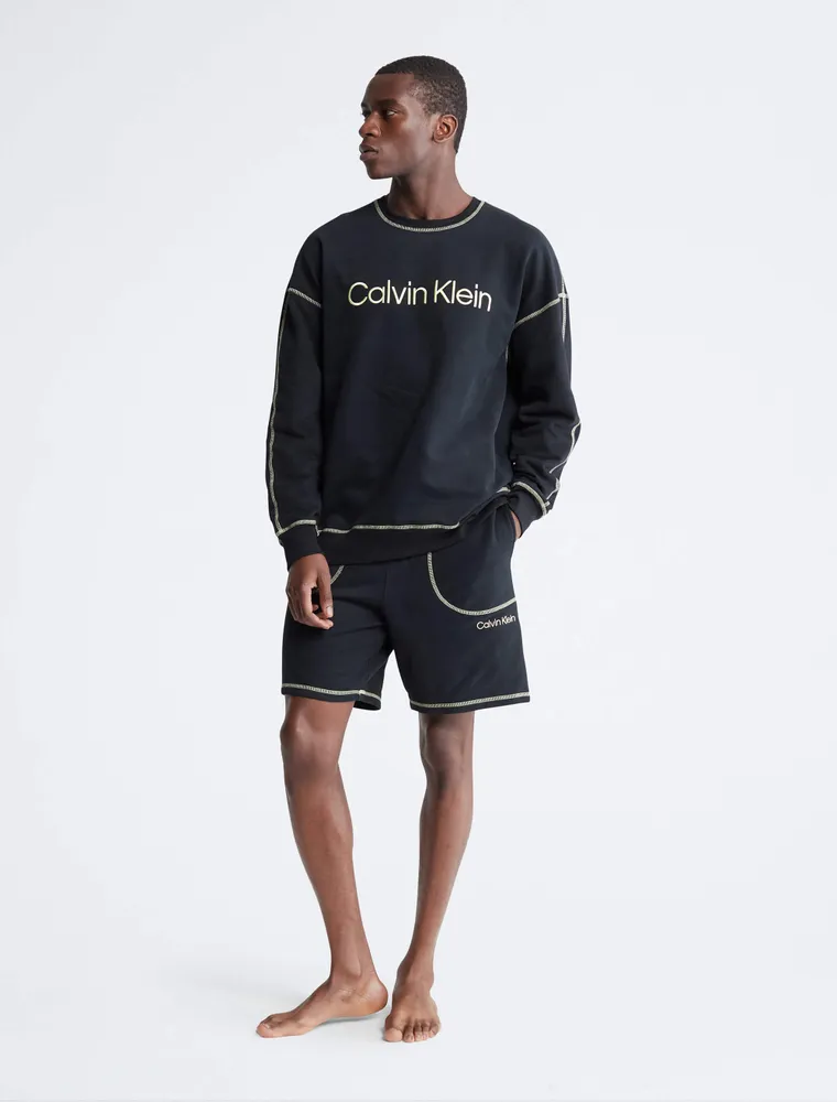 Short Calvin Klein de Pijama Hombre Negro