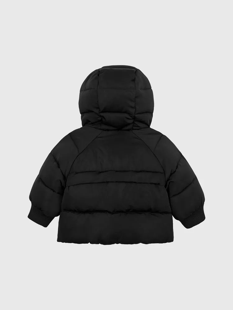 Chamarra Calvin Klein Puffer Bebé Negro