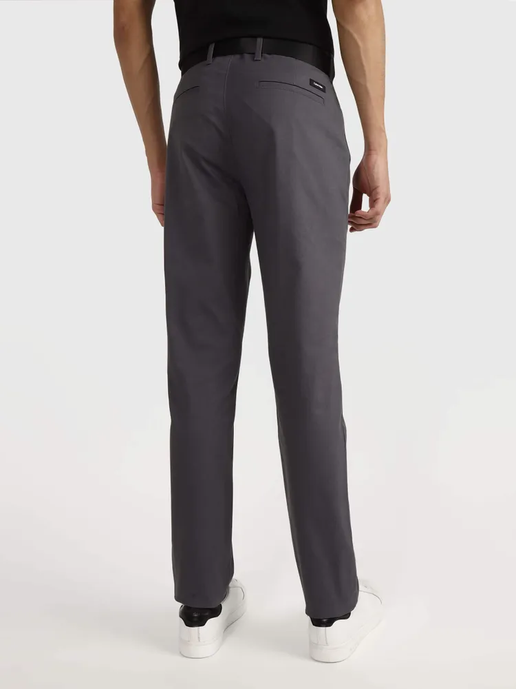 Pantalón Calvin Klein Slim Hombre Gris