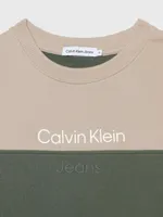 Sudadera Calvin Klein Niño Verde Olivo