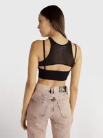 Top Calvin Klein Mujer Negro