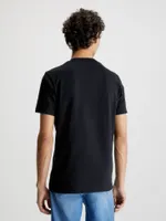 Playera Calvin Klein Slim Hombre Negro