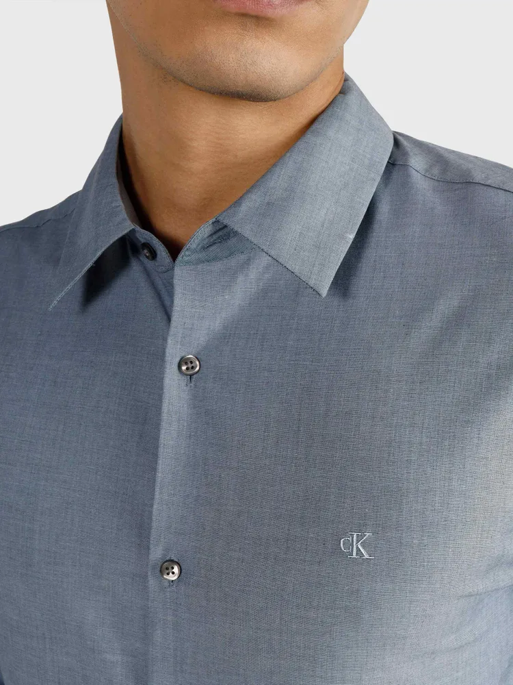 Camisa Calvin Klein Hombre Azul