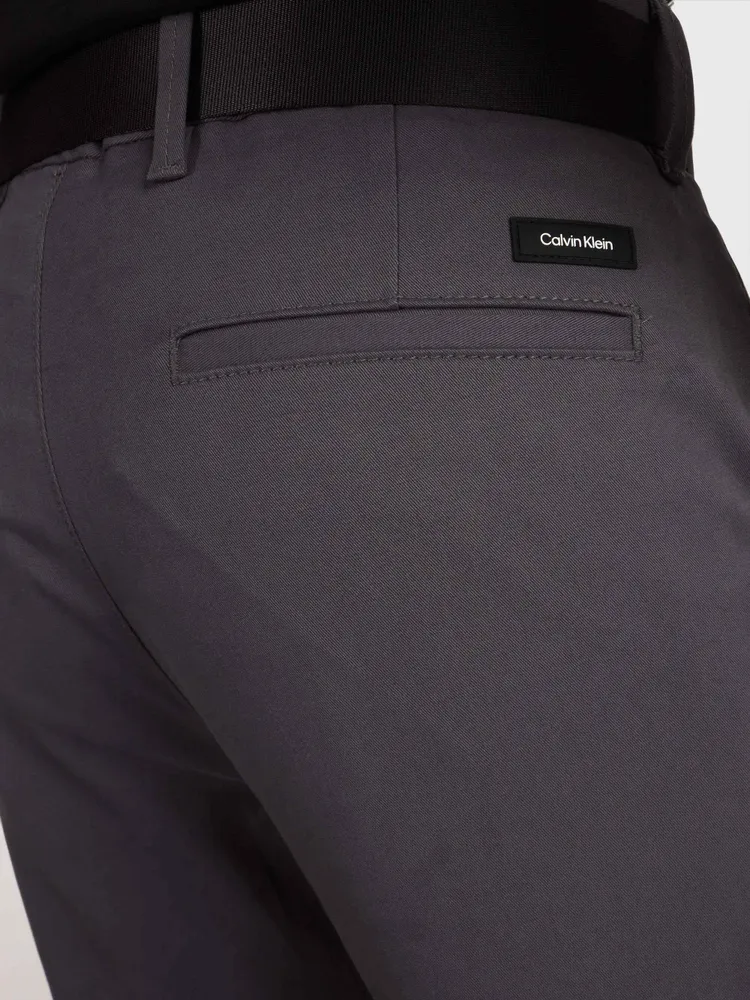 Pantalón Calvin Klein Slim Hombre Gris