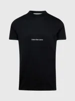 Playera Calvin Klein Slim Hombre Negro