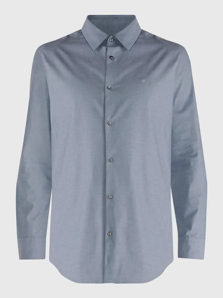 Camisa Calvin Klein Hombre Azul