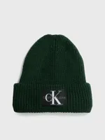 Gorro Calvin Klein Tejido Hombre Verde - Talla: Única