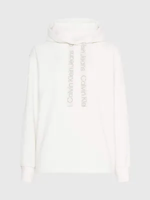 Sudadera Calvin Klein Oversized Mujer Blanco