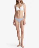 Bikini Calvin Klein Nylon Encaje Mujer Gris