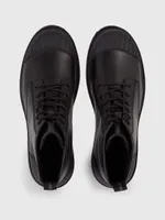 Botas Calvin Klein de Piel Hombre Negro