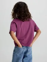 Playera Calvin Klein Niña Morado