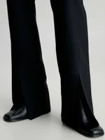 Pantalones Calvin Klein con Cinturón Mujer Negro